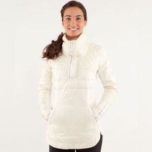 Lululemon what the fluff down filled winter snow jacket size 6